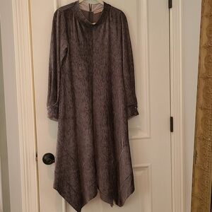 Soft Surroundings lagenlook velvet midi dress